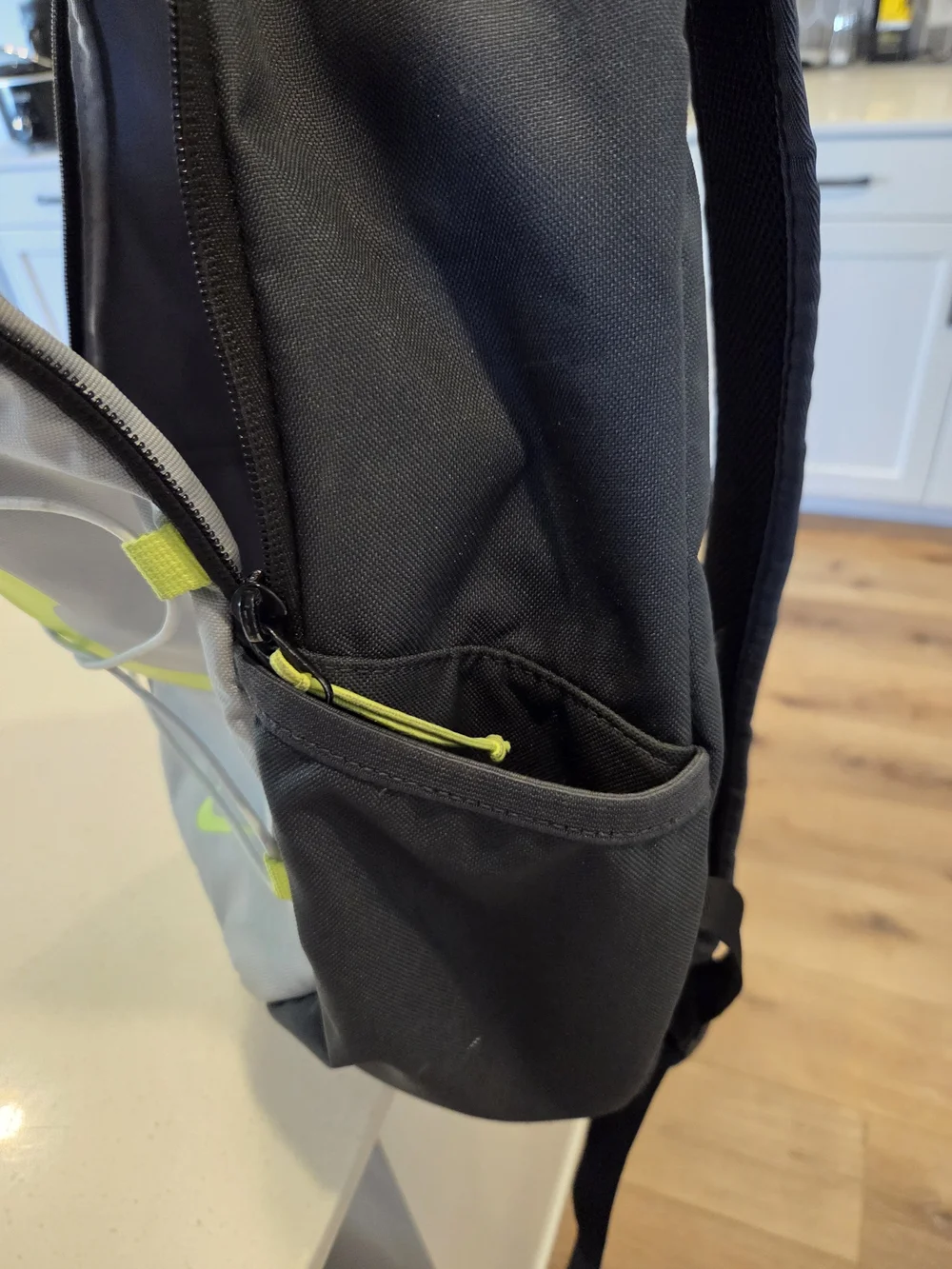Nike Kids Backpack with Yellow Accents